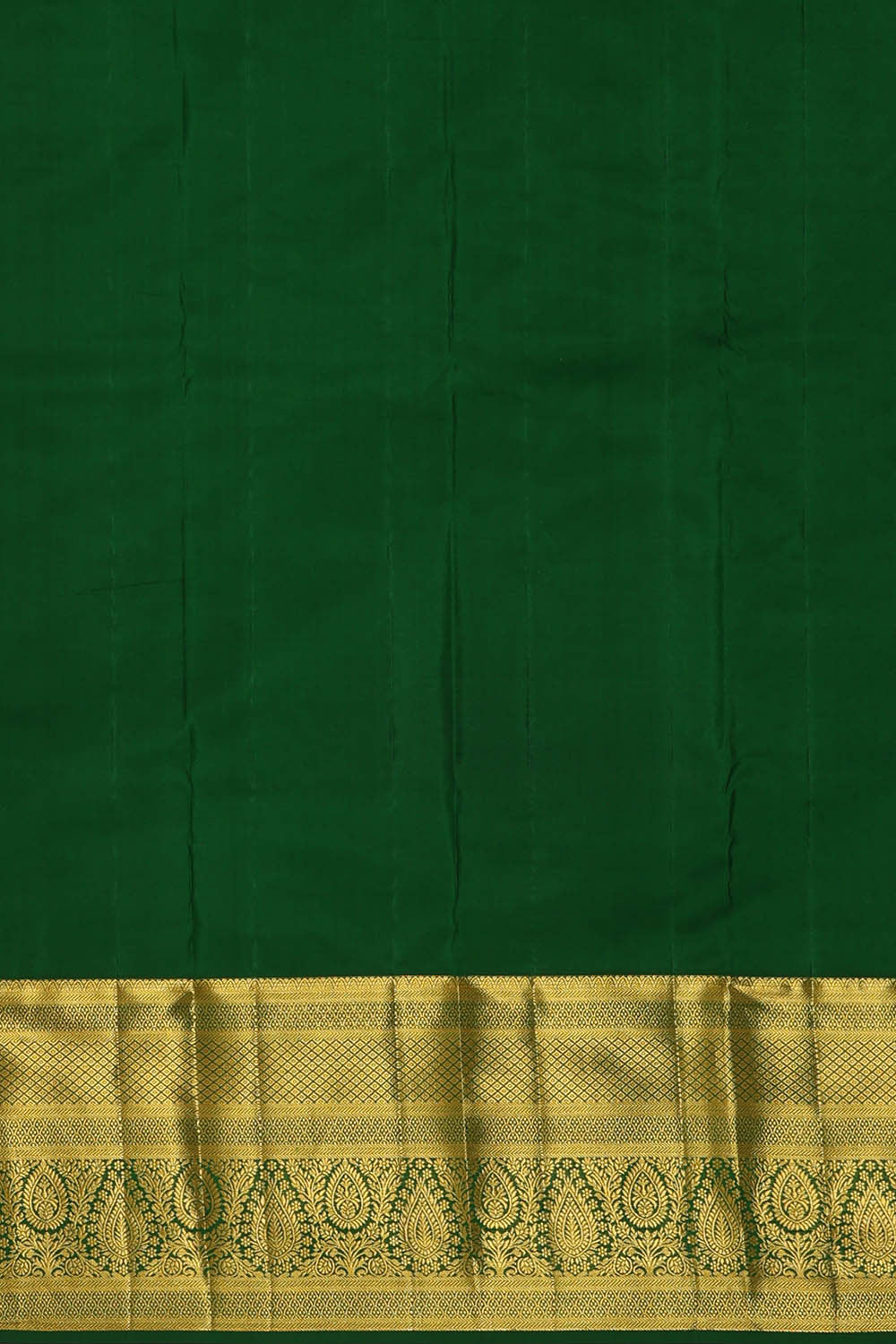 Image of Kanchipattu Orange Brocade Saree